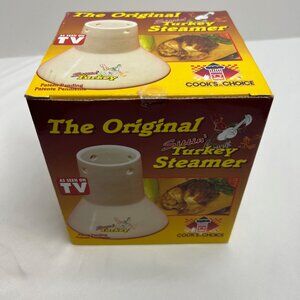 The Original Sittin' Chicken Steamer As Seen on TV brand NIB Turkey/Chicken